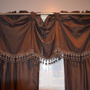 2 3 piece curtain sets